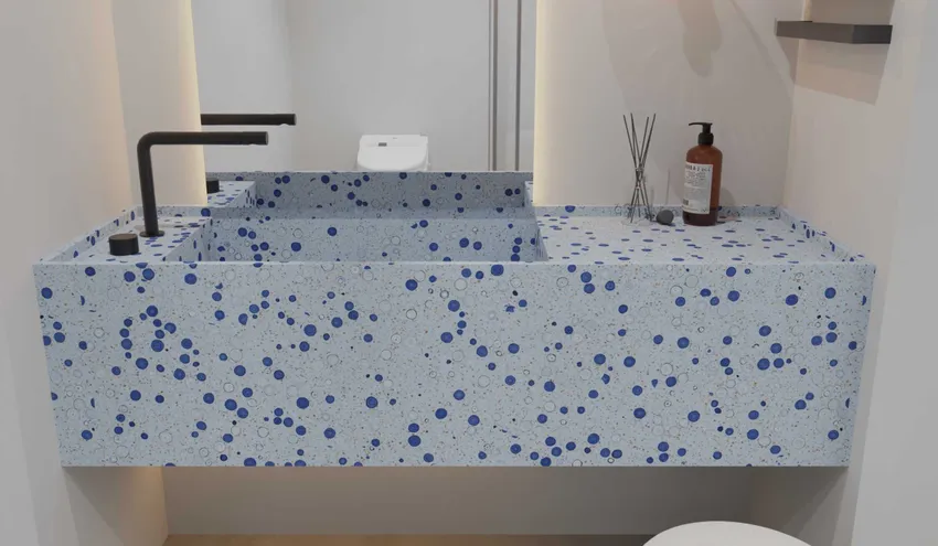 Терраццо Blue Ocean